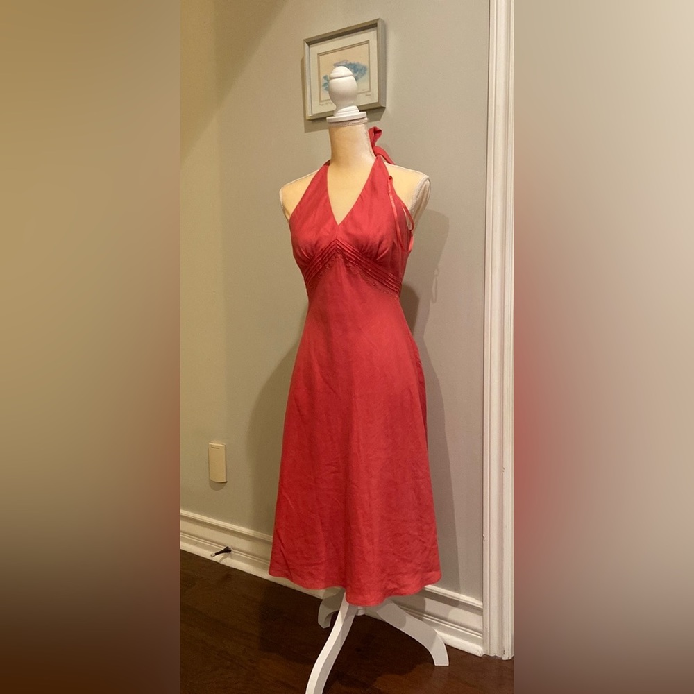 Ann Taylor linen dress size 2